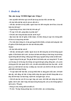 Soạn bài Văn tế nghĩa sĩ Cần Giuộc | Ngữ văn 12 Cánh diều (Tập 1)