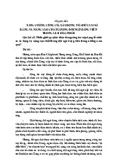 Lý thuyết ôn tập LSĐ/ Trường đại học Nguyễn Tất Thành