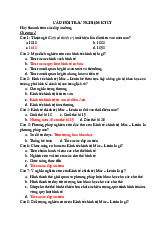 TOP câu hỏi trắc nghiệm Môn Kinh tế chính trị Mác - Lênin | Đại học Sư Phạm Hà Nội