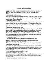 Đề cương ôn tập môn Triết học mác lê nin