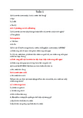 Tóm tắt Pháp luật Đại cương - Tuần 1 và Tuần 2 Môn: Pháp luật đại cương | Trường: Học Viện nông nghiệp Việt Nam
