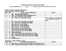 kế hoạch giáo dục môn công nghệ 9