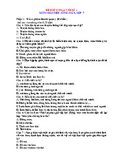 Đề thi giữa học kỳ 1 môn Giáo dục công dân lớp 7 năm học 2024 - 2025 - Đề số 1 | Bộ sách Kết nối tri thức