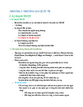 Chương 2 Thương mại quốc tế Môn Kinh tế Quốc tế | Đại học Bách Khoa Hà Nội