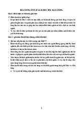 Đề cương ôn tập giáo dục học đại cương | Đại học Y dược Huế