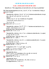 Chuyên Đề Chia Hết Của Đa Thức Bồi Dưỡng HSG Toán 8 Có Lời Giải Chi Tiết