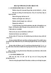 Bài tập tính toán sức kéo ô tô môn Công nghệ thông tin  | Trường đại học kinh doanh và công nghệ Hà Nội