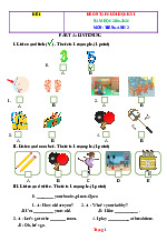 Đề Ôn Tập Học Kỳ 1 Tiếng Anh 3 Global Success 2025-2026 Có Đáp Án File Nghe-Đề 1