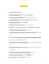 Câu hỏi ôn tập môn lịch sử Đảng  -Trường Đại học văn hóa Hà Nội