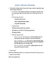 Tài liệu ôn tập - Môn Kinh tế vĩ mô - Đại Học Kinh Tế - Đại học Đà Nẵng