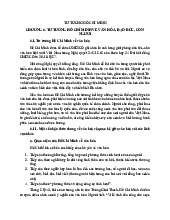 Chương 6 Tư tưởng Hồ Chí Minh về văn hóa, đạo đứuc, con người | Môn Tư tưởng Hồ Chí Minh - Đại học Kinh tế và Quản trị kinh doanh, Đại học Thái Nguyên