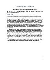 Quản trị nguồn tài trợ ngắn hạn DN hiện nay | Bài thảo luận Quản trị tài chính