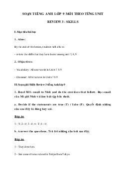 Tiếng Anh 9 Review 3 Language