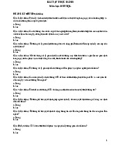 Bài tập thực hành môn Hệ thống thông tin quản lý | Trường Đại học Kinh tế - Đại học Đà Nẵng