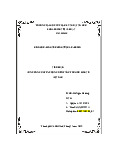 Vốn con người tác động đến tăng trưởng kinh tế Việt Nam | Tiểu luận môn Kinh tế chính trị Mác – Lênin Trường đại học sư phạm kỹ thuật TP. Hồ Chí Minh