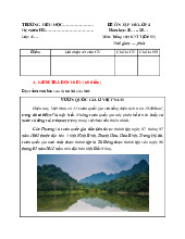 Bài tập ôn hè lớp 4 môn Tiếng Việt (Kết nối tri thức) - Số 1