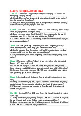 So sánh CSMA/CD và CSMA/CA - Học Viện Kỹ Thuật Mật Mã