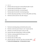Bài tập quy hoạch mạng hệ thống thu phát vô tuyến môn Thu phát vô tuyến | Học viện Công Nghệ Bưu Chính Viễn Thông
