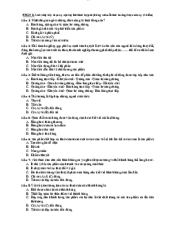 TOP 400 câu hỏi trắc nghiệm môn Marketing căn bản (có đáp án) | NEU