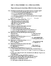 Đề cương môn Tâm lý học đại cương - Trường Đại học lao động -  xã hội