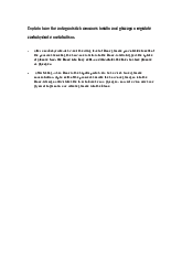 Explain how the antagonistic hormones insulin and glucagon regulate carbohydrate metabolism - Sinh đại cương | Trường Đại học Khoa học Tự nhiên, Đại học Quốc gia Thành phố Hồ Chí Minh