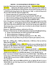Bài tập Phân tích đòn bẩy & rủi ro trong doanh nghiệp môn Tài chính doanh nghiệp | Đại học Đồng Tháp