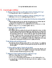 Đề cương môn Tư tưởng Hồ chí minh - Trường Đại học lao động -  xã hội.