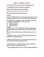 Câu hỏi Nhóm 7 - Chương Luật Dân Sự  môn  Luật dân sự | Trường Đại học Luật, Đại học Huế