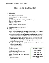 Bệnh án Nhi khoa |  Y tế - Sức khỏe