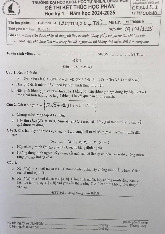 Đề thi cuối HKI học phần Giải tích 1A năm 2024 - 2025 | Trường Đại học Khoa học tự nhiên, Đại học Quốc gia Thành phố Hồ Chí Minh