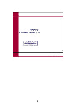 Bài giảng 3 : Các chỉ số kinh tế vĩ mô | Đại học Kinh tế Thành phố Hồ Chí Minh