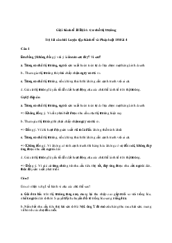 Giải Giáo dục Kinh tế và Pháp luật 10 Bài 4: Cơ chế thị trường | Chân trời sáng tạo