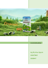 Vinamilk's Marketing Strategy môn Chuyên ngành Marketing | Học viện Nông nghiệp Việt Nam