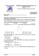 Đề cuối kỳ 1 Toán 12 năm 2024 – 2025 trường THPT chuyên Trần Phú – Hải Phòng