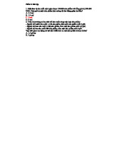 BÀI TẬP KINH TẾ CHÍNH TRỊ MÁC LÊ - DHTP: Câu Hỏi và Giải Đáp