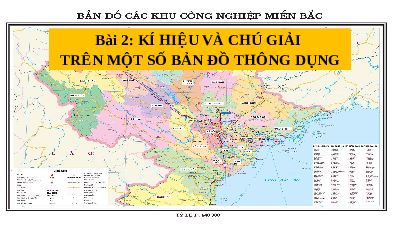 Giáo án điện tử Địa lí 6 Bài 2 Cánh diều: Các yếu tố cơ bản của bản đồ.