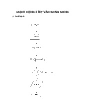 Mạch cộng 3 bit| Môn Thực tập cơ bản| Trường Đại học Bách Khoa Hà Nội