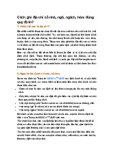 Cách ghi địa chỉ số nhà, ngõ, ngách, hẻm đúng quy định?