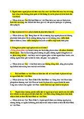 Bài tập đúng sai luật hình sự | Học viện Hành chính Quốc gia