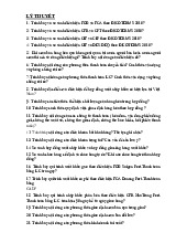 Bài tập đầy đủ về môn Kinh doanh xuất nhập khẩu môn Kinh doanh xuất nhập khẩu | Trường Đại Học Nha Trang