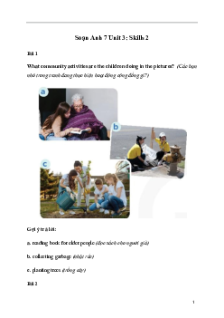 Giải Tiếng Anh 7 Unit 3: Skills 2 | Global Success