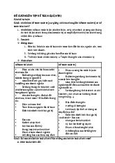 Đề cương ôn tập môn Kế toán quản trị | Học viện Công Nghệ Bưu Chính Viễn Thông