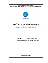 Khóa Luận Tốt Nghiệp: Tiềm Năng Phát Triển Du Lịch Văn Hóa Tại Khu Đặng Thùy | Khoá luận tốt nghiệp | Đại học Quản lý và Công nghệ Hải Phòng