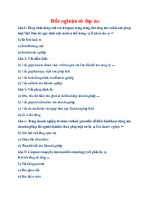 Đề trắc nghiệm Luật doanh nghiệp | Trường Đại học Kinh tế – Luật, Đại học Quốc gia Thành phố Hồ Chí Minh