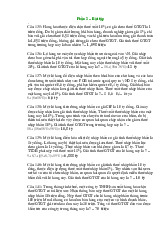 Bài tập Luật thuế môn Luật kinh doanh  | Trường đại học kinh doanh và công nghệ Hà Nội