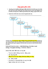 Đại cương môn Công nghệ phần mềm - Trường Đại học lao động -  xã hội
