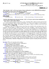 Đề KSCL thi tốt nghiệp Tiếng Anh 2025 THPT Đội Cấn lần 2 có đáp án