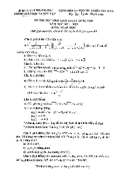 Đề thi HSG Toán THCS năm 2021 – 2022 phòng GD&ĐT huyện Thuận Châu – Sơn La