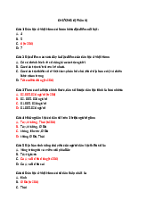 Trắc nghiệm chương 6  | Chủ nghĩa xã hội khoa học  | Trường Đại học Công nghiệp TP.HCM