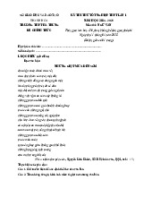 Đề thi thử tốt nghiệp THPT 2025 môn Ngữ văn lần 1 trường THPT Hà Trung, Thanh Hóa